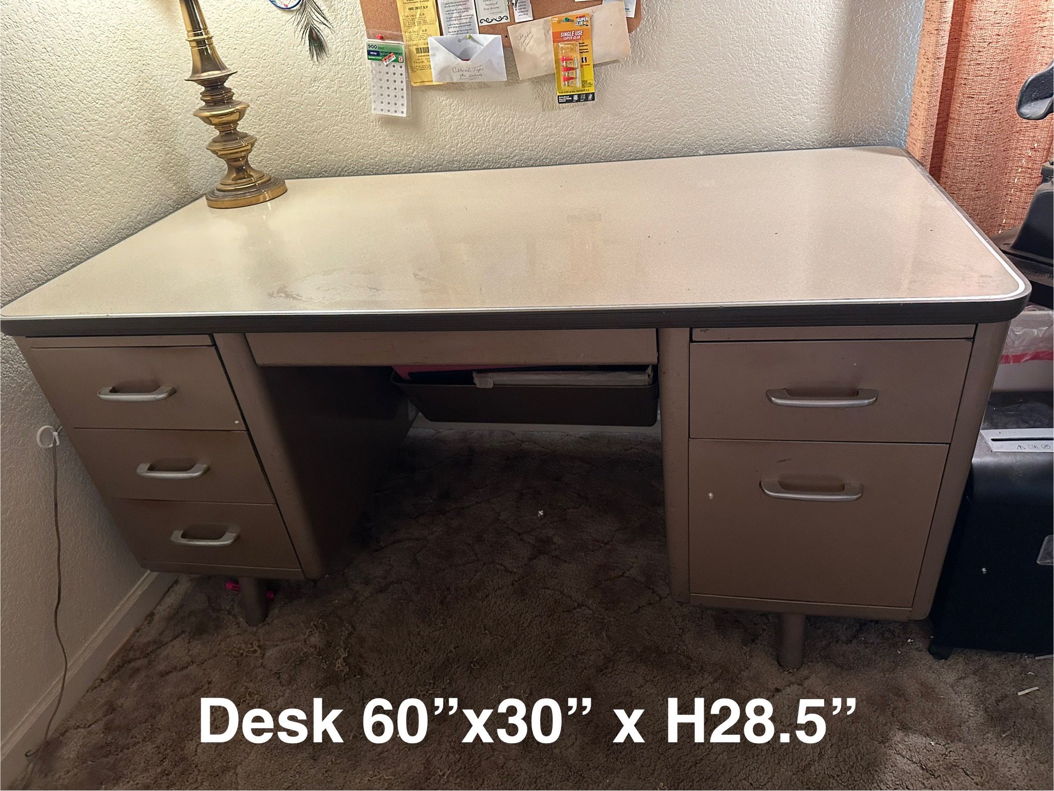 Heavy Duty Metal Desk