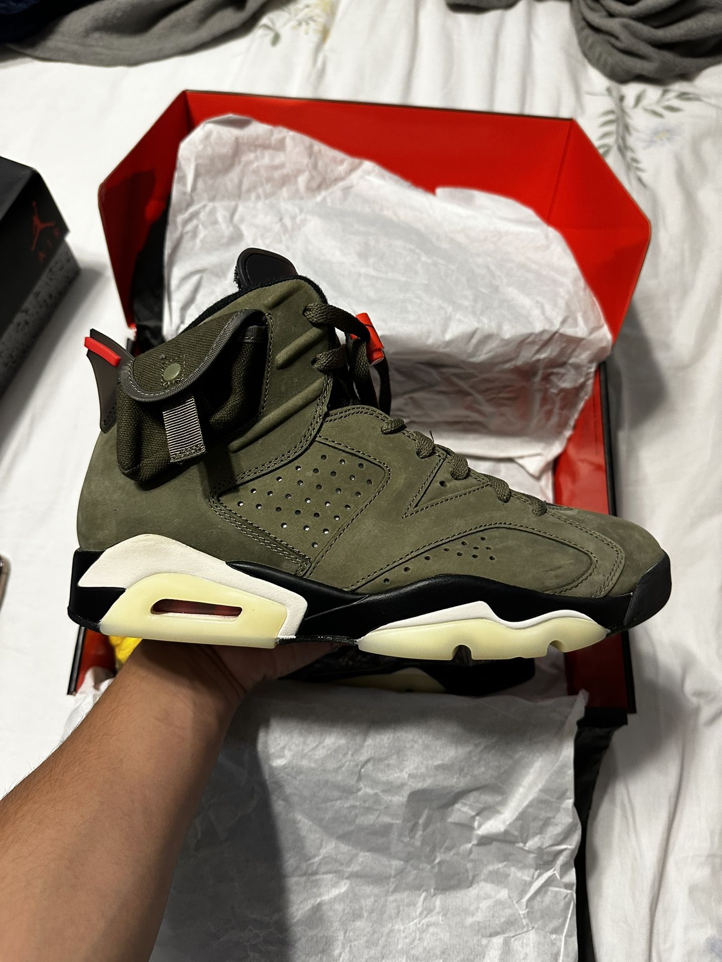 Travis Scott x Air Jordan 6 Retro "Olive"