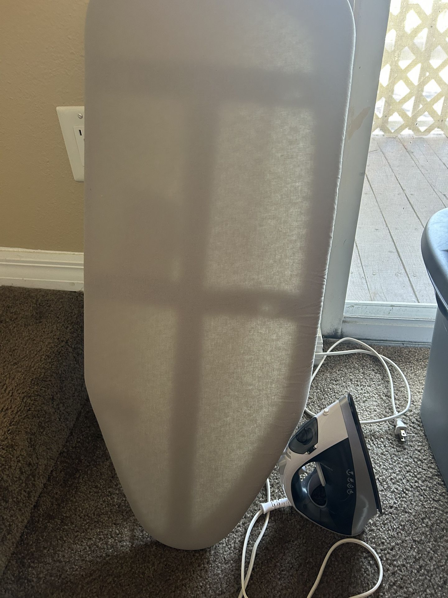 Iron Table Top Board And Iron 