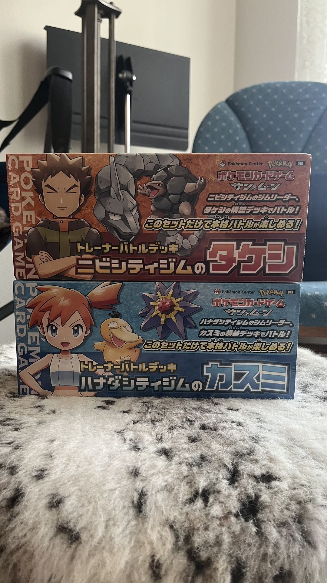 Brock & Misty Pokemon Center Gym Box