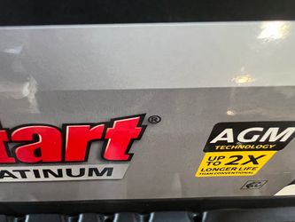 Battery 🔋 H7 AGM 🆕