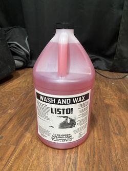 1 Gallon Wash And Wax Car Washing Product 