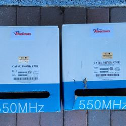 700 Ft Blue CAT6E 55MHz Cable CMR Unshielded Twisted Pair