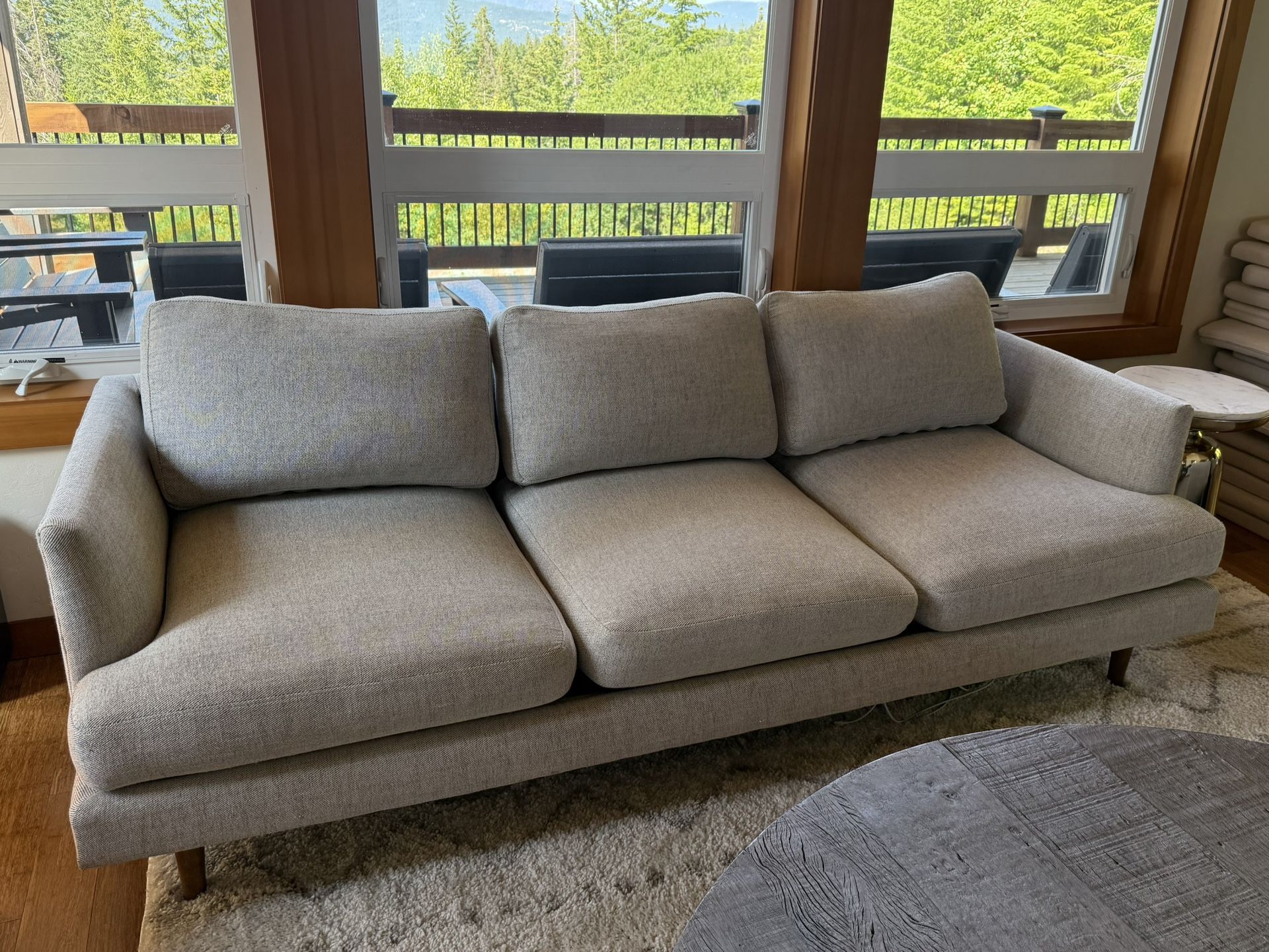 West Elm Haven Loft Upholstered 86” Sofa