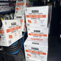 Heavy-Duty Diesel SAE 15W-40 (10-Boxes) - Sealed Brand New
