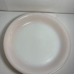 Vintage Anchor Hocking Fire King Peach Luster Pie Plate