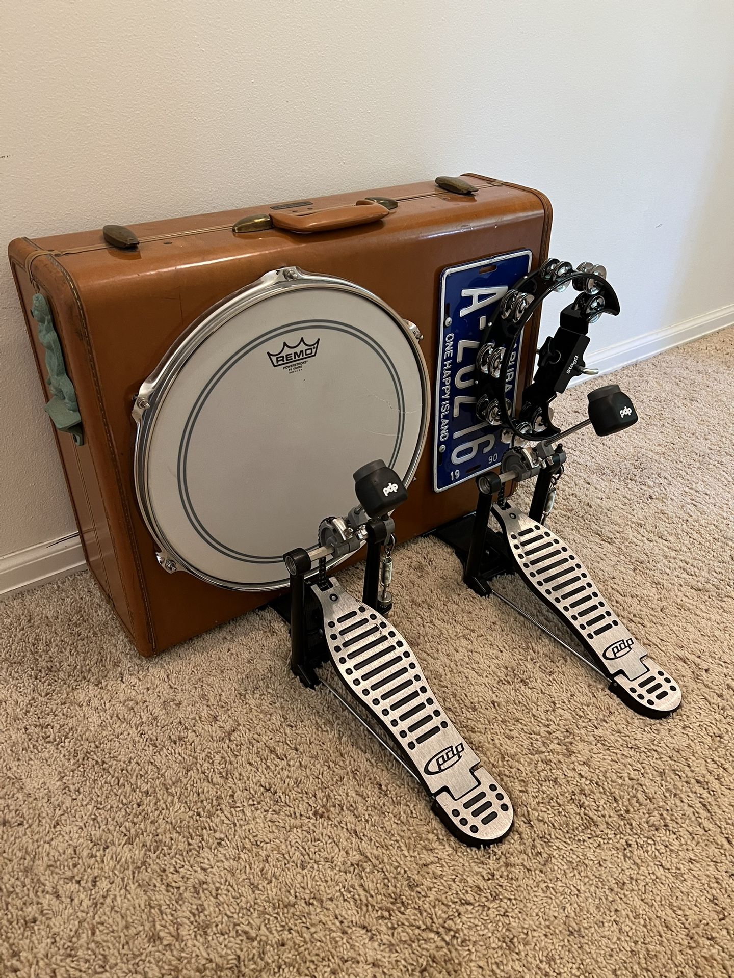 Custom Suitcase Drum Drumbox Kick Drum
