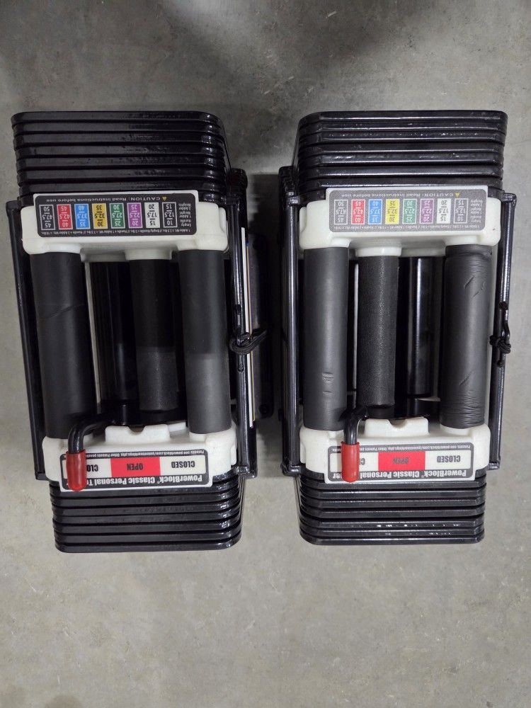 PowerBlock Classic 50 adjustable dumbbell
