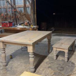 Custom built Tables
