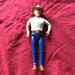 2001 Loving Family Cow  Boy Figure 