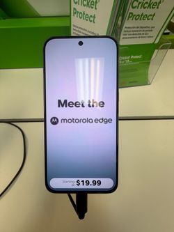 Get the 2026 Motorola Edge for $19.99 when you switch to Cricket Wireless!