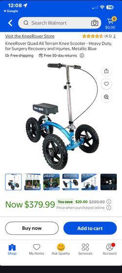 Knee scooter