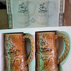 English Style Beer Tankard Steins