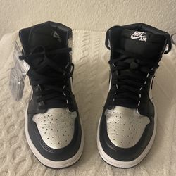 Jordan 1 High Retro Silver Toe