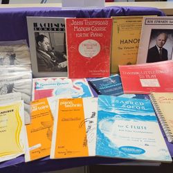 Vintage Piano Sheet Music/ Song Books