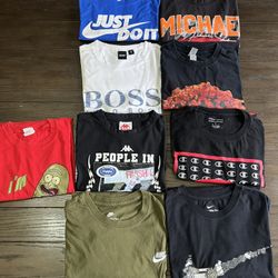 Multiple Men’s T shirts Size M/L