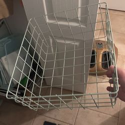 Mint Green Wire Baskets