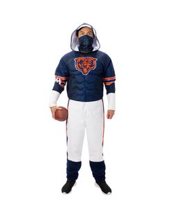 Chicago Bears Game Day Costume - Navy NFL FANATICS NWT Unopened Size MED Men