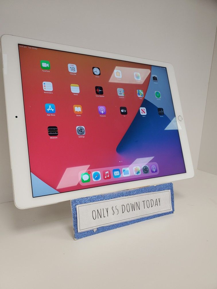 Apple iPad Pro 12.9 Inch 1st Gen Tablet - 90 Days Warranty - Payments Available With $1 Down