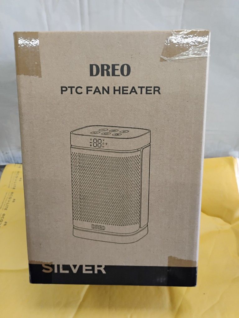 DREO PTC Fan Heater DR-HSH004-G silver
