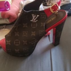 Louis Vuitton Slingback Heels