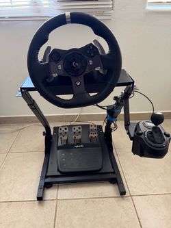 Logitech G920 Racing Wheel, Pedals, and Shifter with Stand