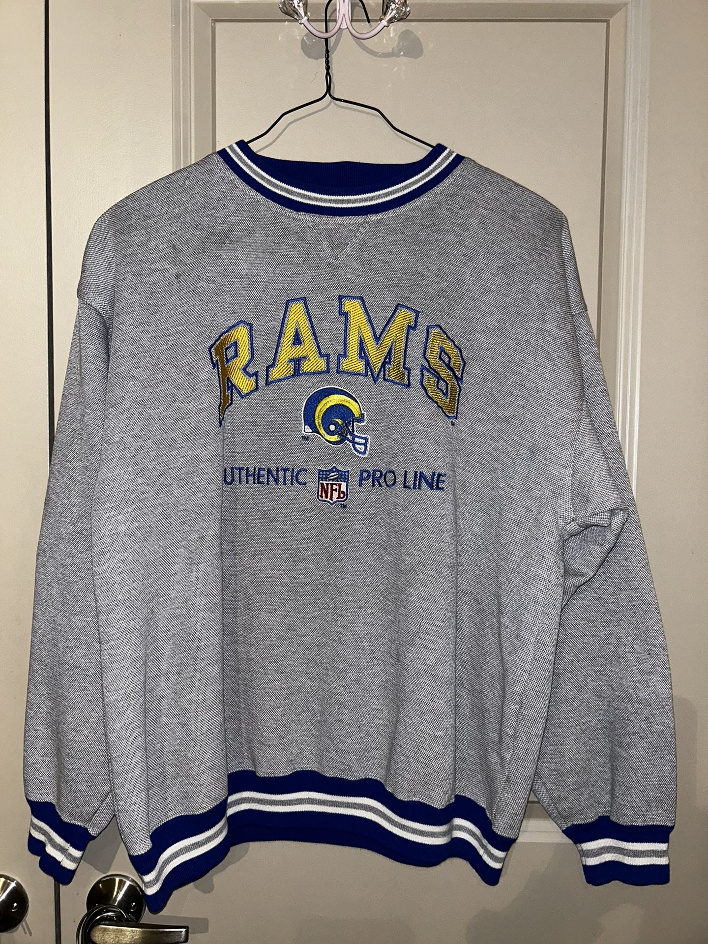 Vintage 90s Los Angeles Rams Crewneck Sz. XL