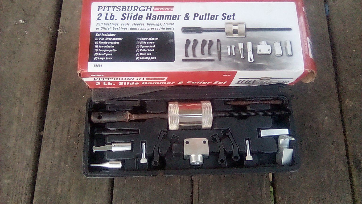 2 Lb Slide Hammer And Puller Set