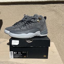 Jordan 12 Dark Grey GS 5.5Y
