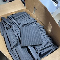 Soundproofing  100 squares,  black