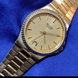 Bulova Vintage Swiss Quartz 1986 ETA 963.115 Collectible Men's Watch