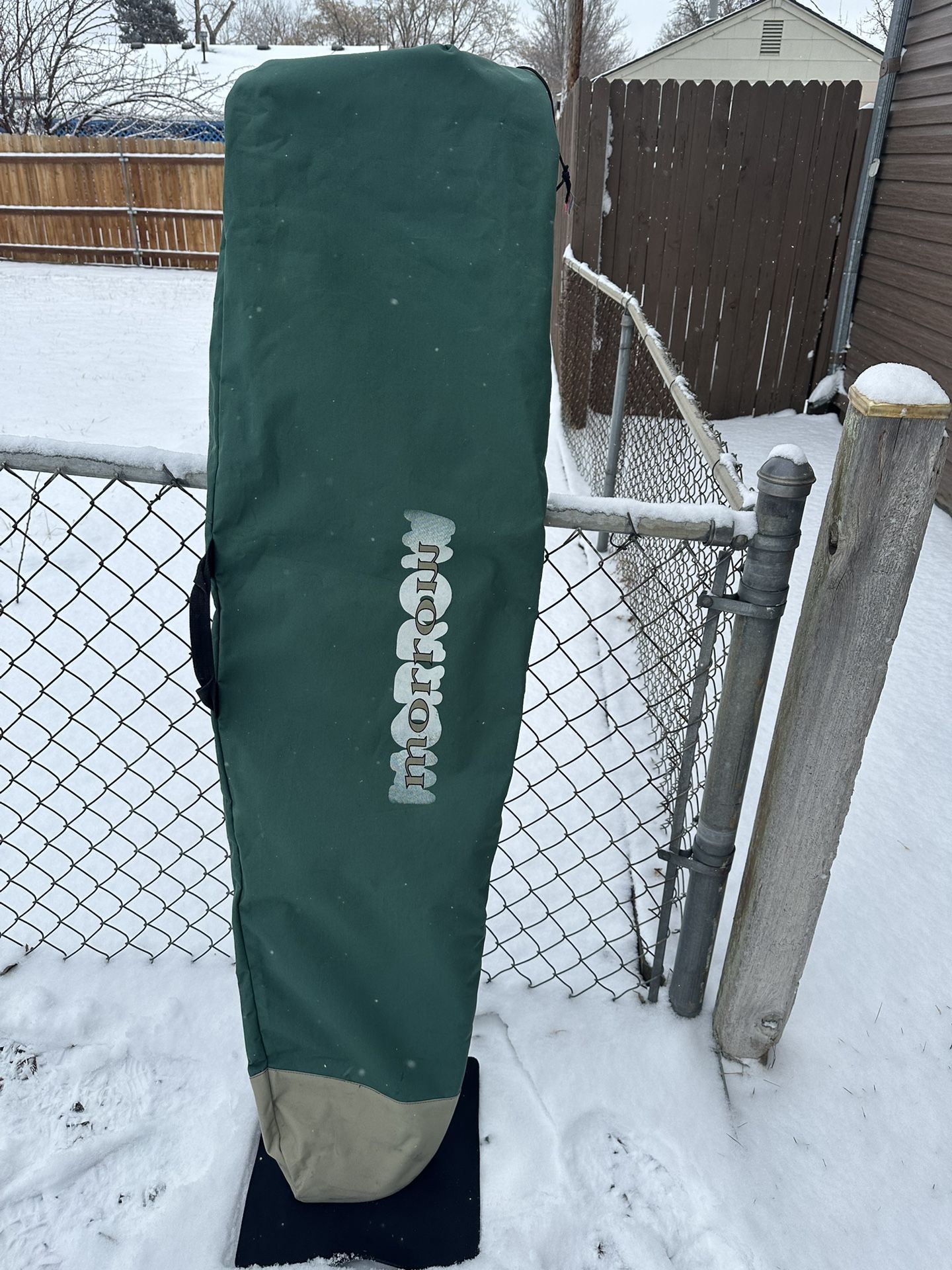 Morrow Snowboard Carry Bag Heavy Canvas Unpadded Pullstring Snow Board