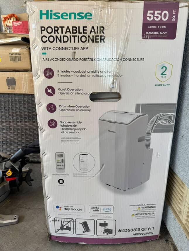 12000 BTU Portable Air Conditioner