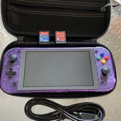 Nintendo Switch Lite - Custom Atomic Purple 