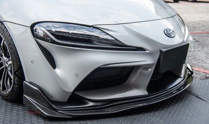 Toyota Supra A90 A91 Varis Carbon Front Lip