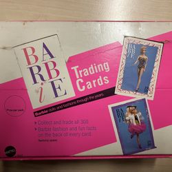 Box of 120 Assorted 1990 BARBIE Trading Cards