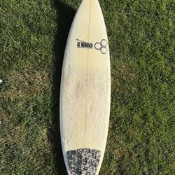6’2” Channel Islands Fred Rubble Surfboard