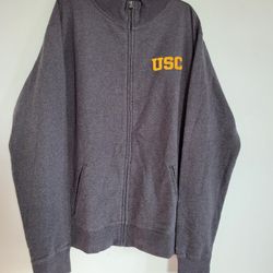 USC Zip Up Sweater