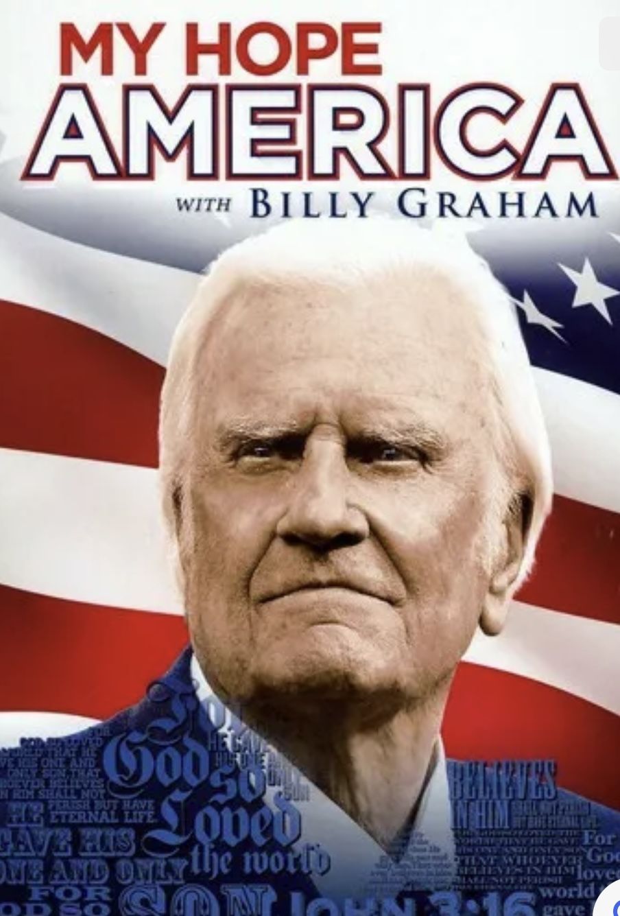 Billy Graham SEALED DVD 3 Disc Set My Hope America Over 7 Hours
