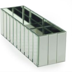 Mirrored container set for weddings or parties