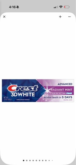 Crest 3D white