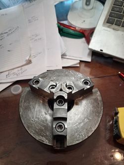 🔥 Union No. 123-K 6" 3-Jaw Steel Body Chuck