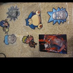 Multiple Stickers Anime And More