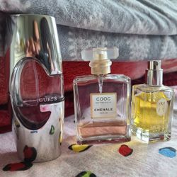Lot of 3 perfume.