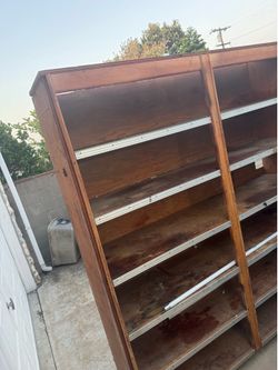 Shelve, Storage, cabinet, wood shelving FREE