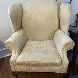 Large Wing Back Chair