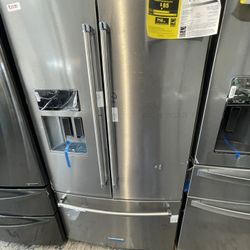 Kitchen Aid French Door In Stainless Steel New Open Box 