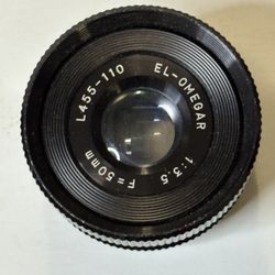 El-Omegar f/3.5 50 mm Enlarging Lens