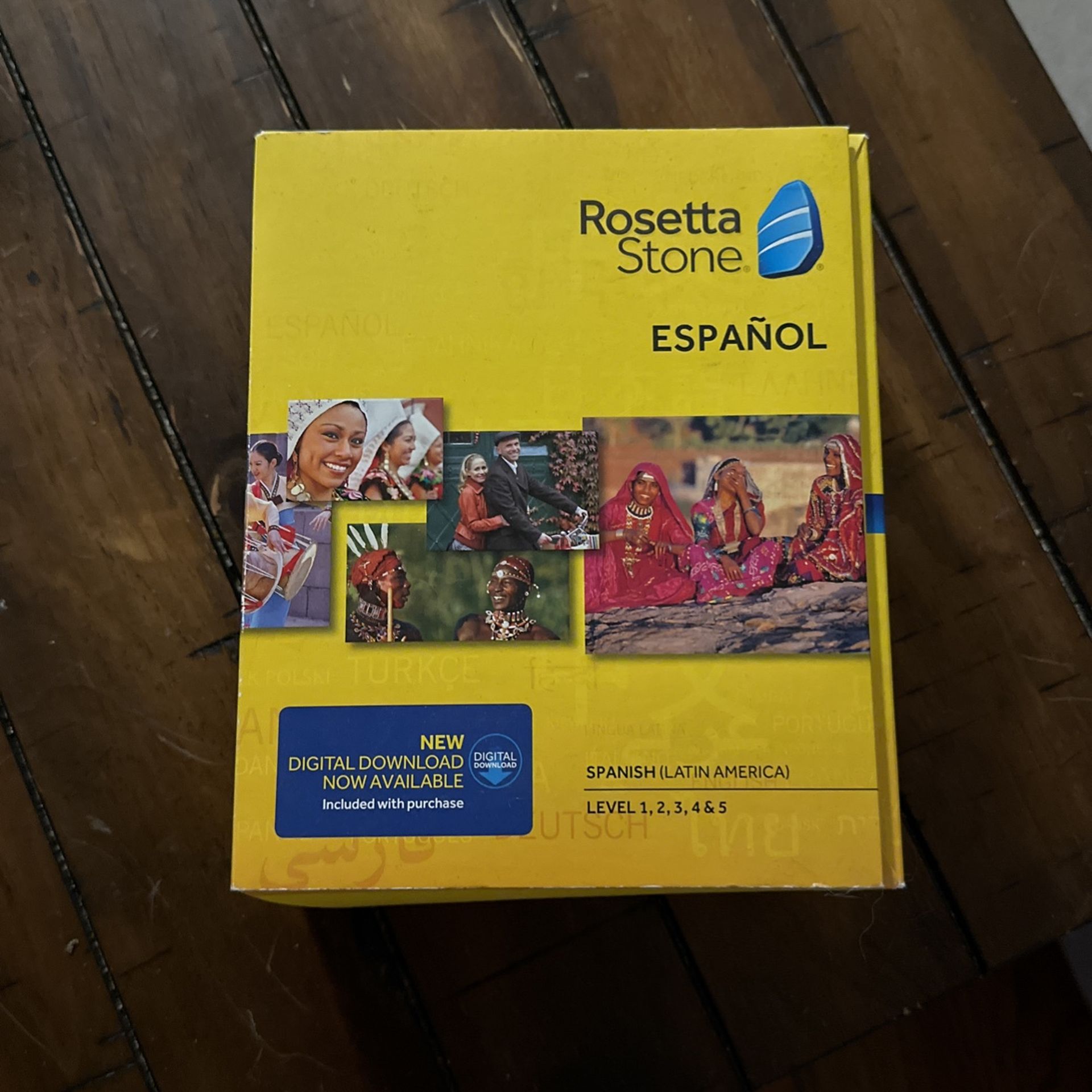 Rosetta Stone Spanish Level 1-5