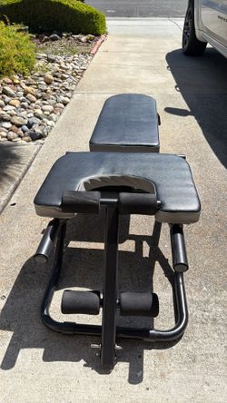 Adjustable workout bench
